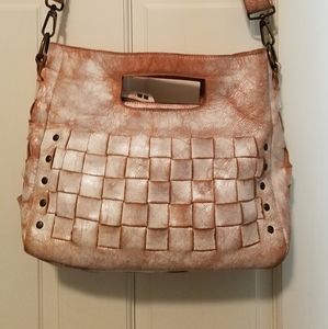 Bed Stu Orchid purse in nectar lux color.